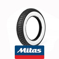 Mitas MC12 white wall: 3x10 tire 42J