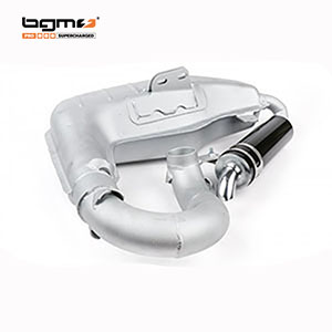 BGM MRB big box clubman exhaust Sport: silver