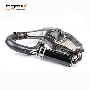 BGM MRB big box clubman exhaust Sport: unpainted