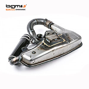 BGM MRB big box clubman exhaust Sport: unpainted