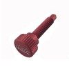 Extended idle speed adjustment screw: Dellorto red