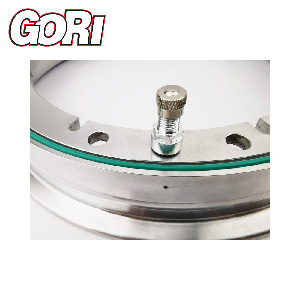 GORI split tubeless wheel rim: Lambretta polished