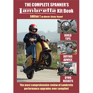 LAMBRETTA SCOOTERS THE COMPLETE SPANNERS workshop MANUAL 