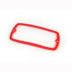 Plastic tail light lens gasket: Series 2-3 red