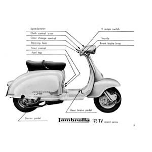 Lambretta series 2 instructions for repair shops, book