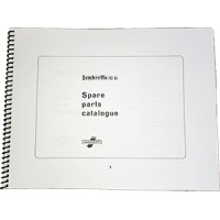 Lambretta series 1 LI 150 parts catalog, book