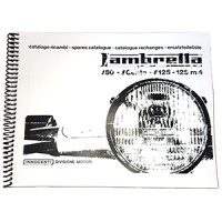 Lambretta J range parts catalog, book