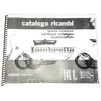Lambretta series 3, early, parts catalog, book