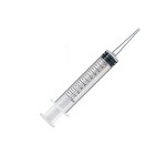 Plastic syringe