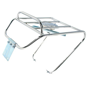 Cuppini rear luggage rack with spare holder: Series 3, DL/GP, Serveta