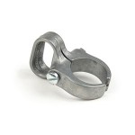 Cable guide under leg shield: LD
