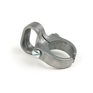 Cable guide under leg shield: LD