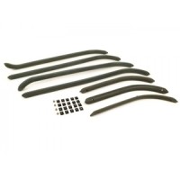 Floorboard runner strips kit (7 pieces w/hardware): J range