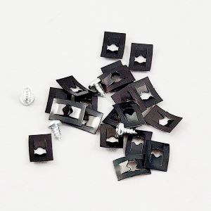 Floorboard runner strips kit (4 pieces w/hardware): J range