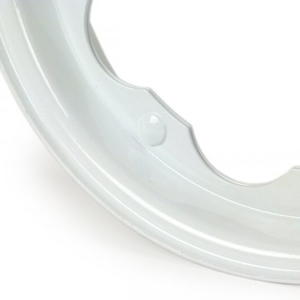 BGM wheel rim: Lambretta white