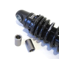 Casa Performance rear shock reducing spacers for BGM rear shock for LUI