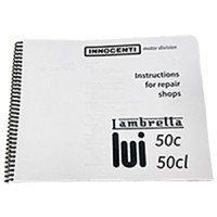 Lambretta LUI instructions for repair shops, book
