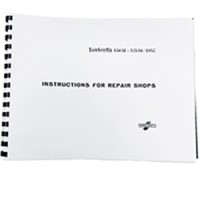 Lambretta D/LD MK3 instructions for repair shops, book
