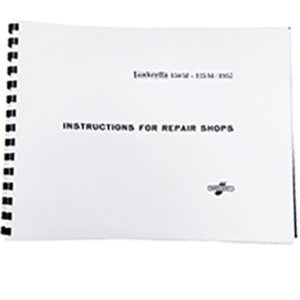 Lambretta D/LD MK3 instructions for repair shops, book