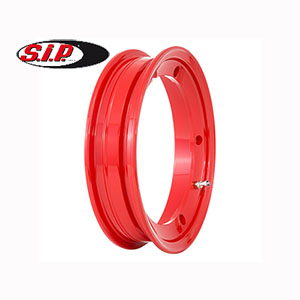 SIP tubeless wheel rim: Vespa red SIP tubeless wheel rim: Vespa red