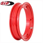 SIP tubeless wheel rim: Vespa red 2.10x10