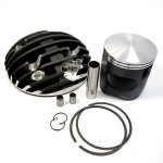 Casa Performance Black-line Radial cylinder head and complete piston kit for TS1