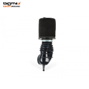 BGM air hose with air filter, 40mm diameter for Dellorto PHBL carbs Lambretta