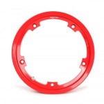 BGM PRO tubeless wheel rim: 2.10-10", aluminium- Vespa, Red