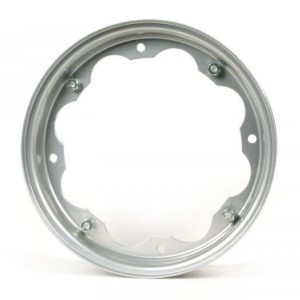 BGM wheel rim: Lambretta silver