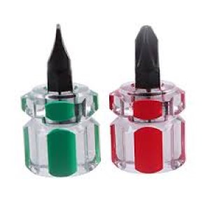 Short stubby screw driver pair Short stubby screw driver pair
