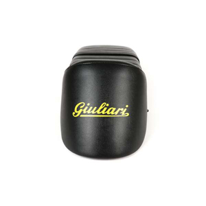 BGM PRO Giuliari Lambretta slope back seat, yellow lettering