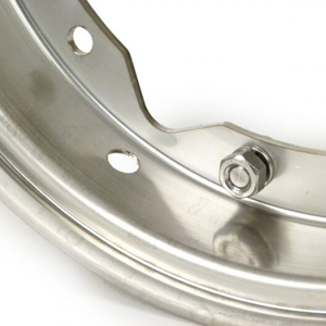 BGM wheel rim: Vespa stainless 