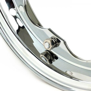 BGM wheel rim: Lambretta chrome